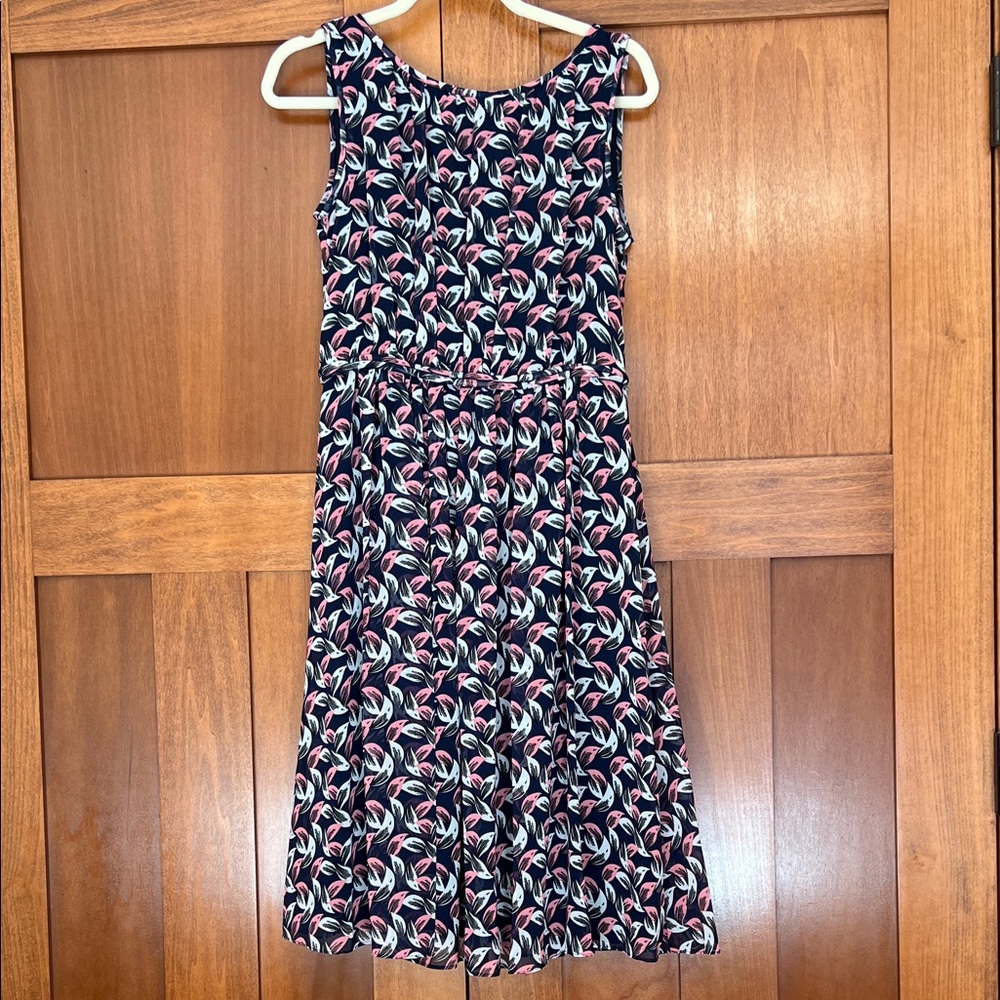 Boden sleeveless chiffon dress
